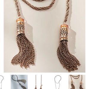 Tassel Drop Necklace